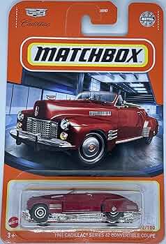 Amazon.com: Matchbox 2022- 1941 Cadillac Series 62